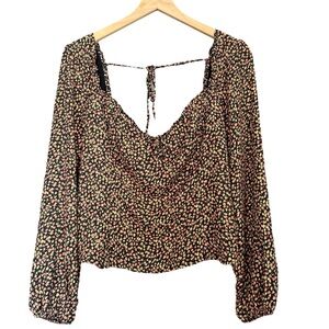 Abercrombie & Fitch Floral Blouse